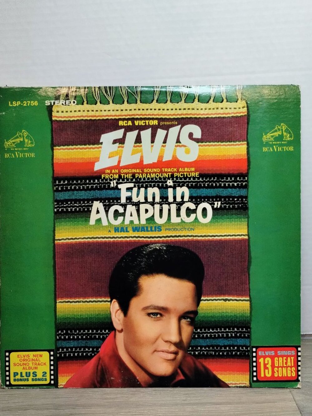 Elvis Presley Fun In Acapulco Vinyl LP RCA LSP-2756